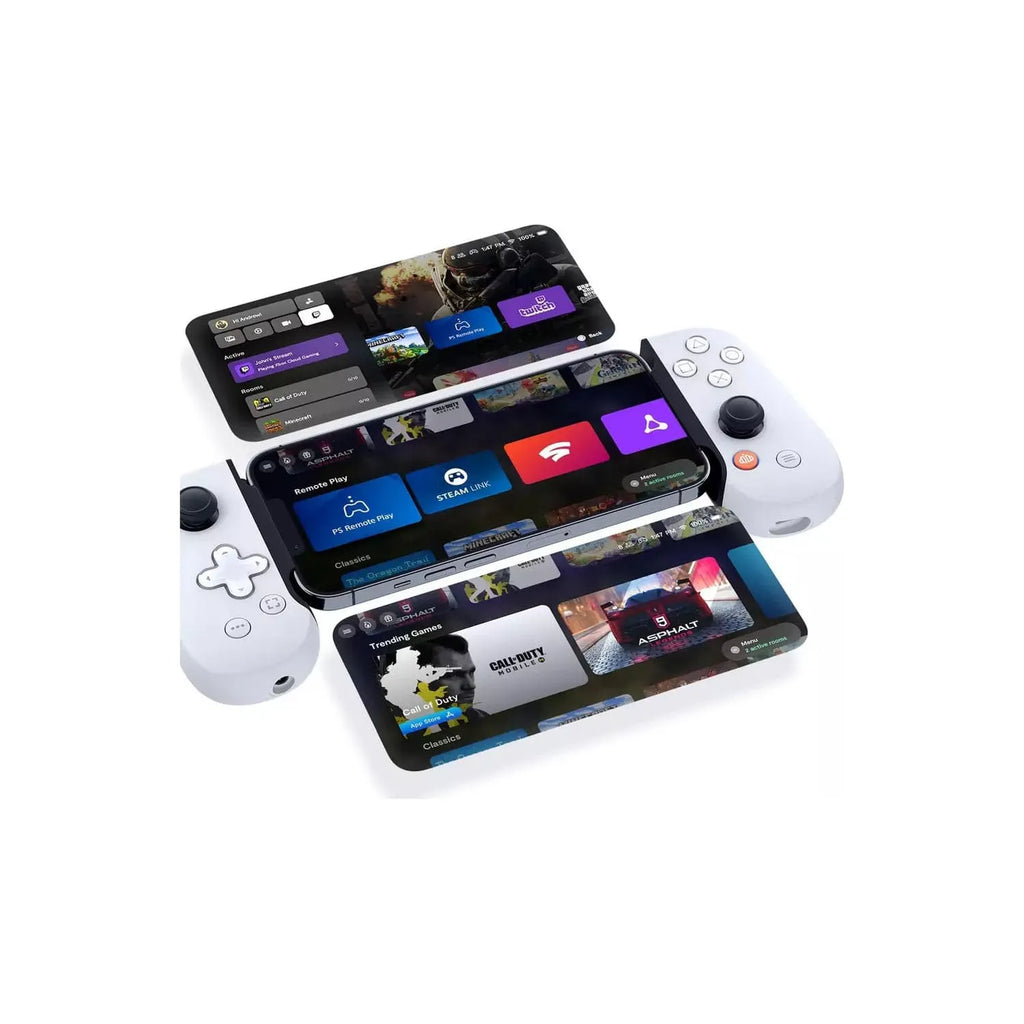 Backbone One PlayStation Gaming Controller For iOS Lightning White Gadcet UK