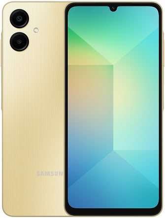 Samsung Galaxy A06 4G 128GB 4GB Gold SIM-Free Unlocked Smartphone