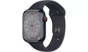 Buy Apple,Apple Watch Series 8 - 45mm - (GPS + Cellular) - Midnight Aluminium Case with Midnight Sport Band - Smart Watch - Gadcet UK | UK | London | Scotland | Wales| Ireland | Near Me | Cheap | Pay In 3 | Watches