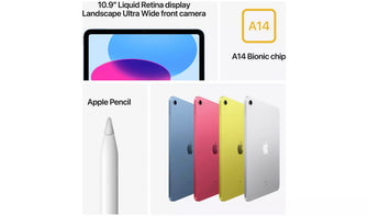 Buy Apple,Apple iPad 2022 10.9 Inch Wi-Fi 64GB - Yellow (10th generation) - Gadcet UK | UK | London | Scotland | Wales| Ireland | Near Me | Cheap | Pay In 3 | Tablets & eBook Readers