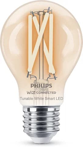 Philips Smart LED Filament Bulb clear 7W (Eq.60W) A60 E27