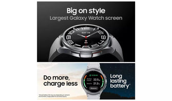 Samsung Galaxy Watch6 Classic 47mm Smart Watch - Black - 6