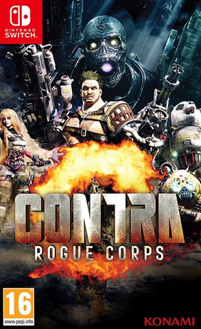 Buy Nintendo,Contra: Rogue Corps For Nintendo Switch Games - Gadcet.com | UK | London | Scotland | Wales| Ireland | Near Me | Cheap | Pay In 3 | Video Game Software