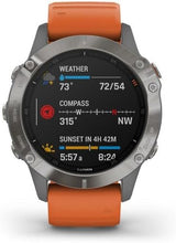 Buy Garmin,Garmin Fenix 6 Sapphire Multisport GPS Watch - Titanium - Gadcet UK | UK | London | Scotland | Wales| Ireland | Near Me | Cheap | Pay In 3 | Watches