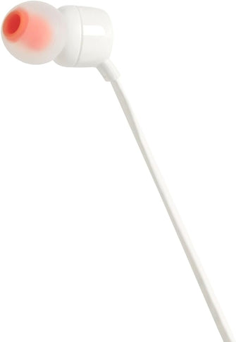 Buy JBL,JBL T110 Wired In-Ear Headphones with JBL Pure Bass Sound and Microphone - White - Gadcet UK | UK | London | Scotland | Wales| Ireland | Near Me | Cheap | Pay In 3 | Headphones