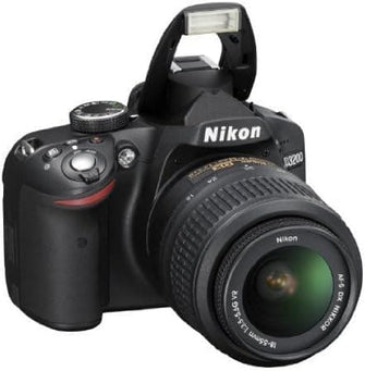 Buy Nikon,Nikon D3200 Digital SLR Camera with 18-55mm VR Lens Kit - Blac - Gadcet UK | UK | London | Scotland | Wales| Near Me | Cheap | Pay In 3 | Cameras & Optics