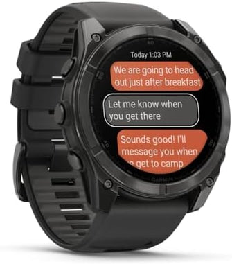 Garmin Fenix 8, 51mm AMOLED Premium Smartwatch and Sports Watch