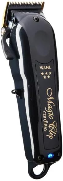 Wahl Black Wireless Magic Clip Trimmer - For Unisex Adults, Grooming Enthusiasts & Professionals