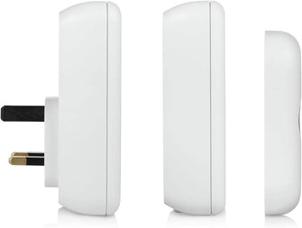 Buy Byron,Byron Wireless Doorbell Set Twin Pack - Portable & Plug-In, 150m Range, 16 Melodies, White - Gadcet UK | UK | London | Scotland | Wales| Near Me | Cheap | Pay In 3 | Electronics