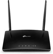 TP-Link AC750 Dual Band 4G LTE Router, SIM Slot Unlocked, WAN/LAN port, Removable Wi-Fi Antennas, Compatible with FDD-LTE and TDD-LTE, No Configuration Required, UK Plug, Black (Archer MR200) - 1