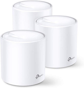 Buy TP-Link,TP-Link Deco X20 AX1800 Whole Home Mesh Wi-Fi 6 System, AI-Driven Mesh, Up to 5,800 Sq ft Coverage, 1 GHz Quad-Core CPU, Compatible with Amazon Alexa, With TP-Link HomeShield's kit, Pack of 3, White - Gadcet UK | UK | London | Scotland | Wales| Ireland | Near Me | Cheap | Pay In 3 | Network Cards & Adapters