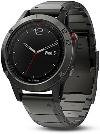 Buy Garmin,Garmin Fenix 5 Sapphire GPS Multisport Smartwatch  - Black - Gadcet UK | UK | London | Scotland | Wales| Near Me | Cheap | Pay In 3 | Watches