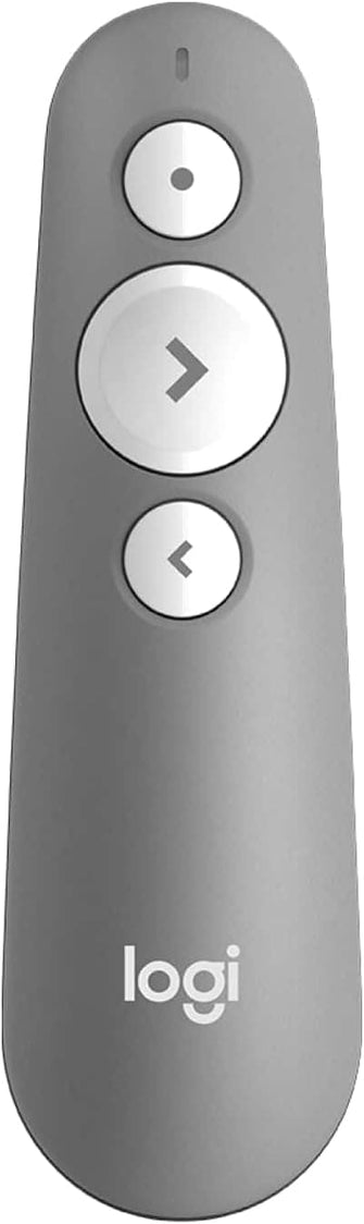 Buy Logitech,Logitech R500s Laser Class 1 Presenter Bluetooth and USB / Presentation Clicker - Universal Compatibility, 20m range, Customisable, Smart Battery 12 months usage - Light Grey - Gadcet UK | UK | London | Scotland | Wales| Near Me | Cheap | Pay In 3 | Laserjet Printer