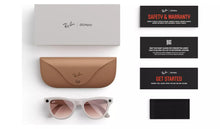 Ray-Ban Meta Skyler, Shiny Warm Grey, Cinnamon Pink