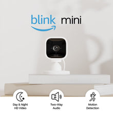 Buy Blink,Blink Mini | Indoor plug-in pet security camera, 1080p HD day and night video, motion detection, two-way audio, easy setup, Alexa enabled, Blink Subscription Plan Free Trial — 2 cameras (White) - Gadcet UK | UK | London | Scotland | Wales| Ireland | Near Me | Cheap | Pay In 3 | Security Monitors & Recorders