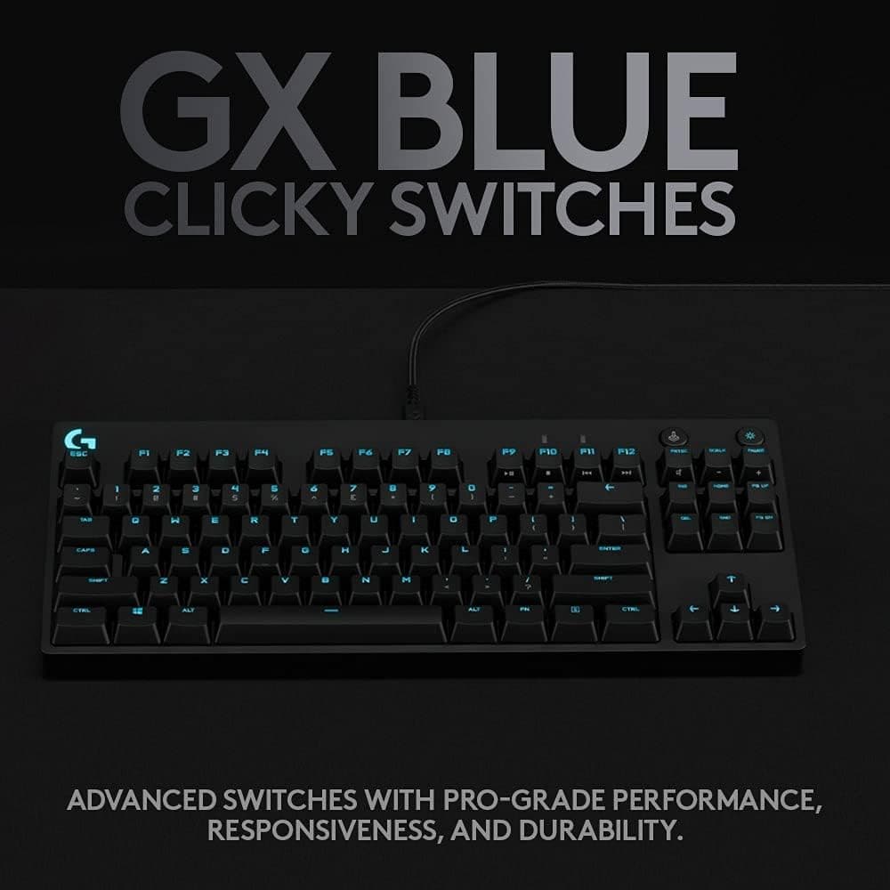 Logitech G PRO TKL Mechanical Gaming Keyboard - Design for esport ...