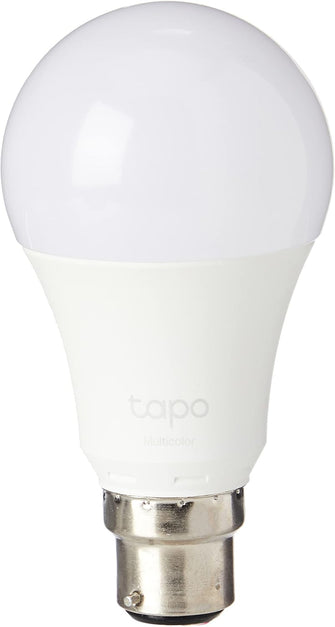 Tapo L535B Matter Smart Bulb B22 – 8.6W, 1055 lm, Dimmable & Tunable, Energy Monitoring, Works with Apple HomeKit, Alexa & Google