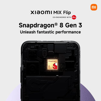 Xiaomi Mix Flip 5G 512GB 12GB Purple Sim-Free Unlocked Mobile Phone