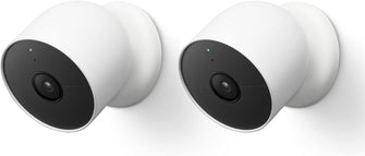 Buy Google,Google Nest Cam Indoor & Outdoor Smart Security Camera Battery- 2 Pack - Gadcet UK | UK | London | Scotland | Wales| Ireland | Near Me | Cheap | Pay In 3 | Security Monitors & Recorders