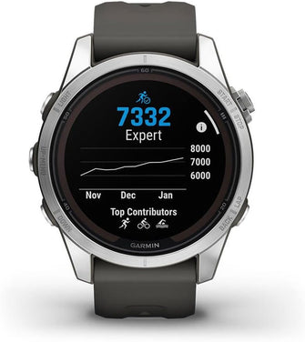 Garmin fēnix 7S Pro Solar (42mm) Premium Multisport GPS Smartwatch Graphite