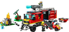 LEGO City Fire Command Unit 60374 – Rescue Fire Engine with Drones, Emergency Vehicle Toy for Kids 6+