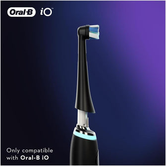 Buy Oral-B,Oral-B iO Ultimate Clean Electric Toothbrush Head, Twisted & Angled Bristles for Deeper Plaque Removal, Pack of 4 Toothbrush Heads, Black - Gadcet UK | UK | London | Scotland | Wales| Near Me | Cheap | Pay In 3 | Toothbrushes