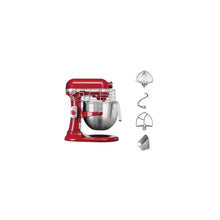 KitchenAid Professional 325 W Stand Mixer 6.9 Litre, Red, Ten Speed 40-200 rpm, Cake Mixer with Bowl, Includes Whisk, Beater and Dough Hook - 5KSM7990XBER, CB576