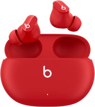 Beats Studio Buds True Wireless Noise Cancelling Earbuds - Red | Sweat Resistant (IPX4) | Apple & Android Compatible | Class 1 Bluetooth | Built-In Mic