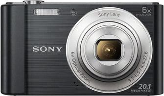 SONY Cyber-shot DSCW810 Compact Camera - Black - 2