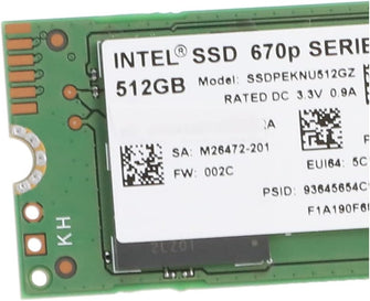 Buy Intel,Intel 670p M.2 512 GB PCI Express 3.0 3D4 QLC NVMe - Gadcet UK | UK | London | Scotland | Wales| Ireland | Near Me | Cheap | Pay In 3 | Computer Accessories
