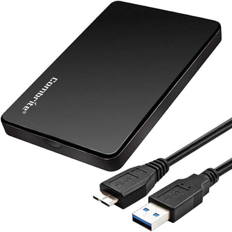 Buy Combrite,Combrite 2.5 Hard Drive Enclosure USB 3.0 Ultraspeed External HDD Caddy Tool-Free Design SATA III [UASP Supported] For 2.5-Inch SATA HDD/SSD - Gadcet UK | UK | London | Scotland | Wales| Near Me | Cheap | Pay In 3 | External Hard Drive