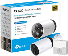 TP-Link,TP-Link Tapo 2K QHD Wireless Outdoor Security Camera, 1-Cam with Hub included, 180-Day Rechargeable Battery, 4MP, Colour Night Vision, AI Detection, SD Storage, Works with Alexa & Google (Tapo C420S1) - Gadcet.com