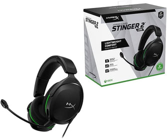 HyperX CloudX Stinger 2 Core - Gaming Headset for Xbox, Lightweight over-ear headsets with mic, Swivel-to-mute function, 40mm drivers