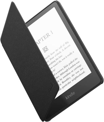 Amazon,Amazon Kindle Paperwhite Leather Cover | Compatible with 11th generation (2021 release), Black - Gadcet.com