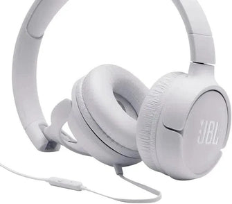 Buy JBL,JBL T500 Over-Ear Foldable Headphones - Pure Bass, Lightweight, Built-In Mic, White - Gadcet UK | UK | London | Scotland | Wales| Near Me | Cheap | Pay In 3 | Headphones & Headsets