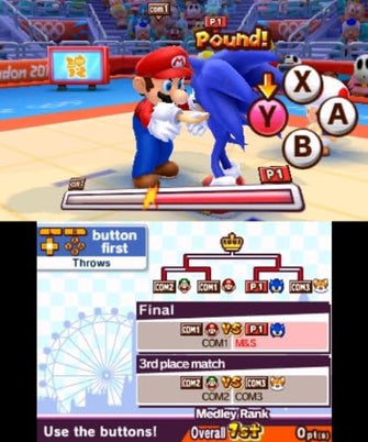 Buy Nintendo 3DS,Mario & Sonic at the London 2012 Olympic Games (Nintendo 3DS) - Gadcet UK | UK | London | Scotland | Wales| Ireland | Near Me | Cheap | Pay In 3 | Video Game Software