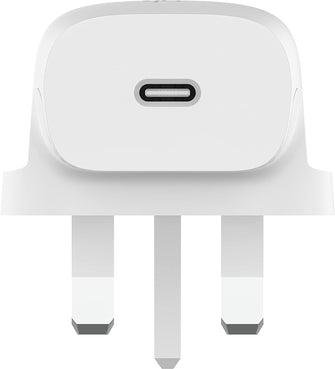 Buy Belkin,Belkin 20W USB Type C Power Delivery wall charger, fast charger plug with certified USB-C PD 3.1 - Gadcet UK | UK | London | Scotland | Wales| Ireland | Near Me | Cheap | Pay In 3 | Power Adapters & Chargers