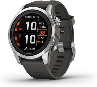 Garmin fēnix 7S Pro Solar (42mm) Premium Multisport GPS Smartwatch Graphite