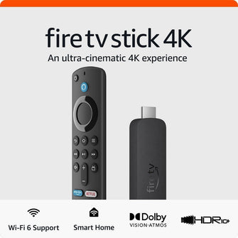 Buy Amazon,Amazon Fire TV Stick 4K with Wi-Fi 6, Dolby Vision, Atmos, and HDR10+ Streaming Device - Gadcet  | UK | London | Scotland | Wales| Near Me | Cheap | Pay In 3 | Streaming & Home Media Players