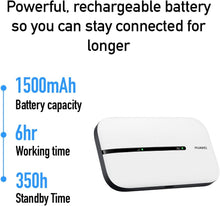 Huawei,HUAWEI Velocità di Download: 150 Mbps Bianco, E5576-320 - Gadcet.com