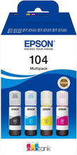 Buy Epson,Epson 104 EcoTank 4 Ink Cartridges - Black & Colour 344/8982 - Gadcet UK | UK | London | Scotland | Wales| Ireland | Near Me | Cheap | Pay In 3 | Toner & Inkjet Cartridges