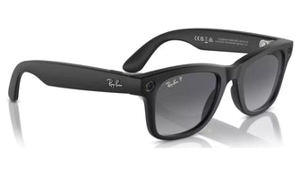 Buy Meta,Ray-Ban Meta Wayfarer - Matte Black, Polar Gradient Graphite - Gadcet UK | UK | London | Scotland | Wales| Near Me | Cheap | Pay In 3 | Smart Glasses