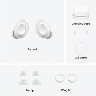 Samsung Galaxy Buds FE - Wireless Earbuds with ANC, Comfort Fit, White