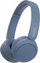 Sony WH-CH520 Wireless Bluetooth On-Ear Headphones - 50 Hours Battery, Quick Charge - Blue - 1