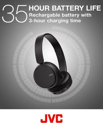 Buy JVC,JVC HA-Z37W-B Wireless Bluetooth On Ear Headphones, 35 hours listening time (Black) - Gadcet UK | UK | London | Scotland | Wales| Ireland | Near Me | Cheap | Pay In 3 | Headphones & Headsets