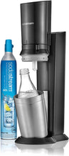 SodaStream Crystal Sparkling Water Maker - Plastic, Black