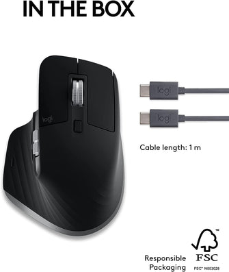 Buy Logitech,Logitech MX Master 3S for Mac - Wireless Bluetooth Mouse with Ultra-fast Scrolling, Ergo, 8K DPI, Quiet Clicks, Track on Glass, Customisation, USB-C, Apple, iPad - Space Grey - Gadcet UK | UK | London | Scotland | Wales| Near Me | Cheap | Pay In 3 | Keyboard & Mouse