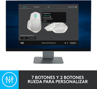 Buy Logitech,Logitech MX Master 2S Wireless Mouse with Flow Cross-Computer Control and File Sharing for PC and Mac, Grey - Gadcet UK | UK | London | Scotland | Wales| Ireland | Near Me | Cheap | Pay In 3 | Computer Accessories