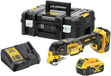 Dewalt DCS356P2 18v XR Brushless 3 Speed Multi Tool +35 Accessories +Tstak 2x5ah