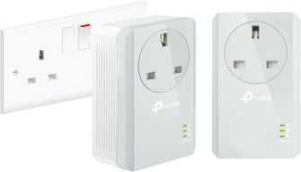 Buy TP-Link,TP-Link TL-PA4010P AV600 Passthrough Powerline Starter Kit - Gadcet UK | UK | London | Scotland | Wales| Ireland | Near Me | Cheap | Pay In 3 | Network Cards & Adapters